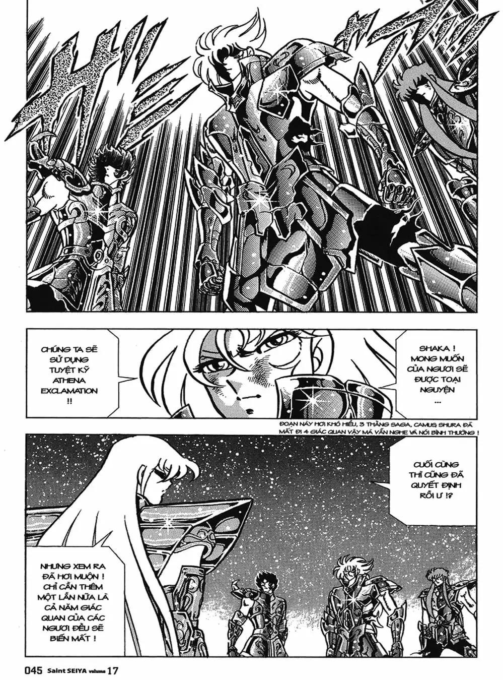 Truyện Tranh Áo Giáp Vàng - Saint Seiya trang 4