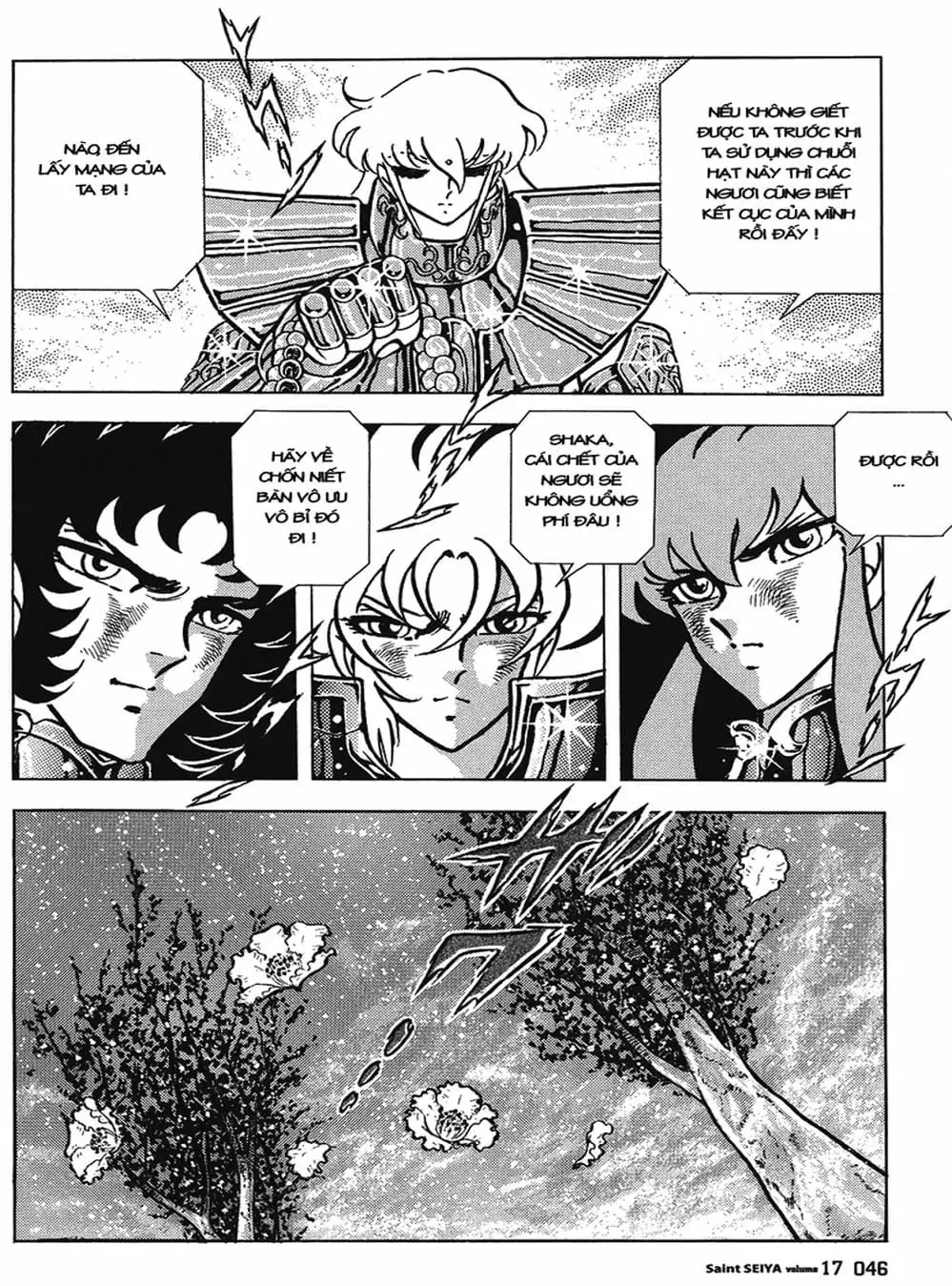 Truyện Tranh Áo Giáp Vàng - Saint Seiya trang 4