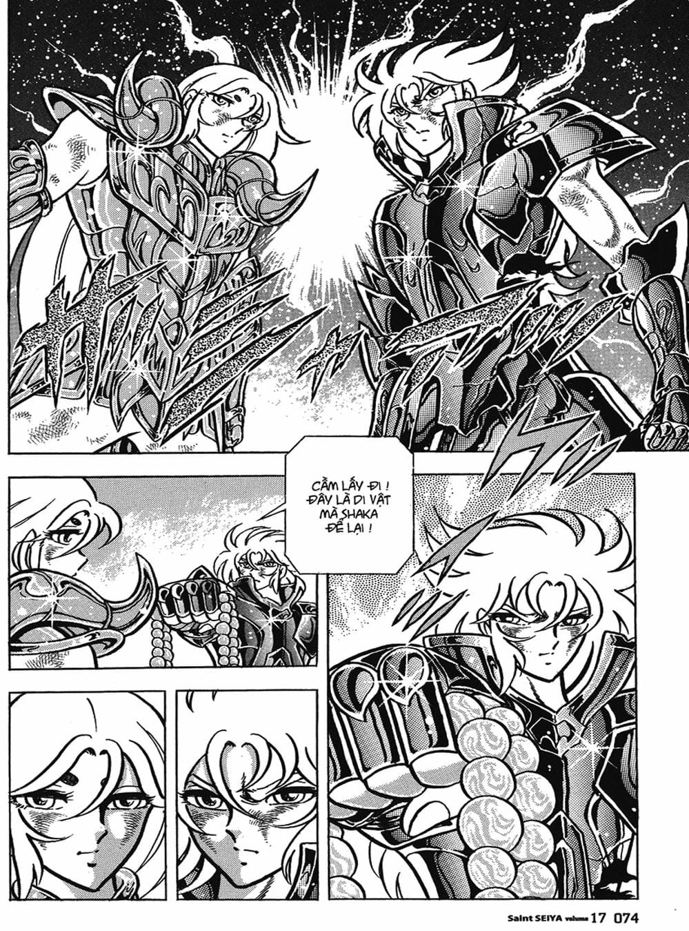 Truyện Tranh Áo Giáp Vàng - Saint Seiya trang 4