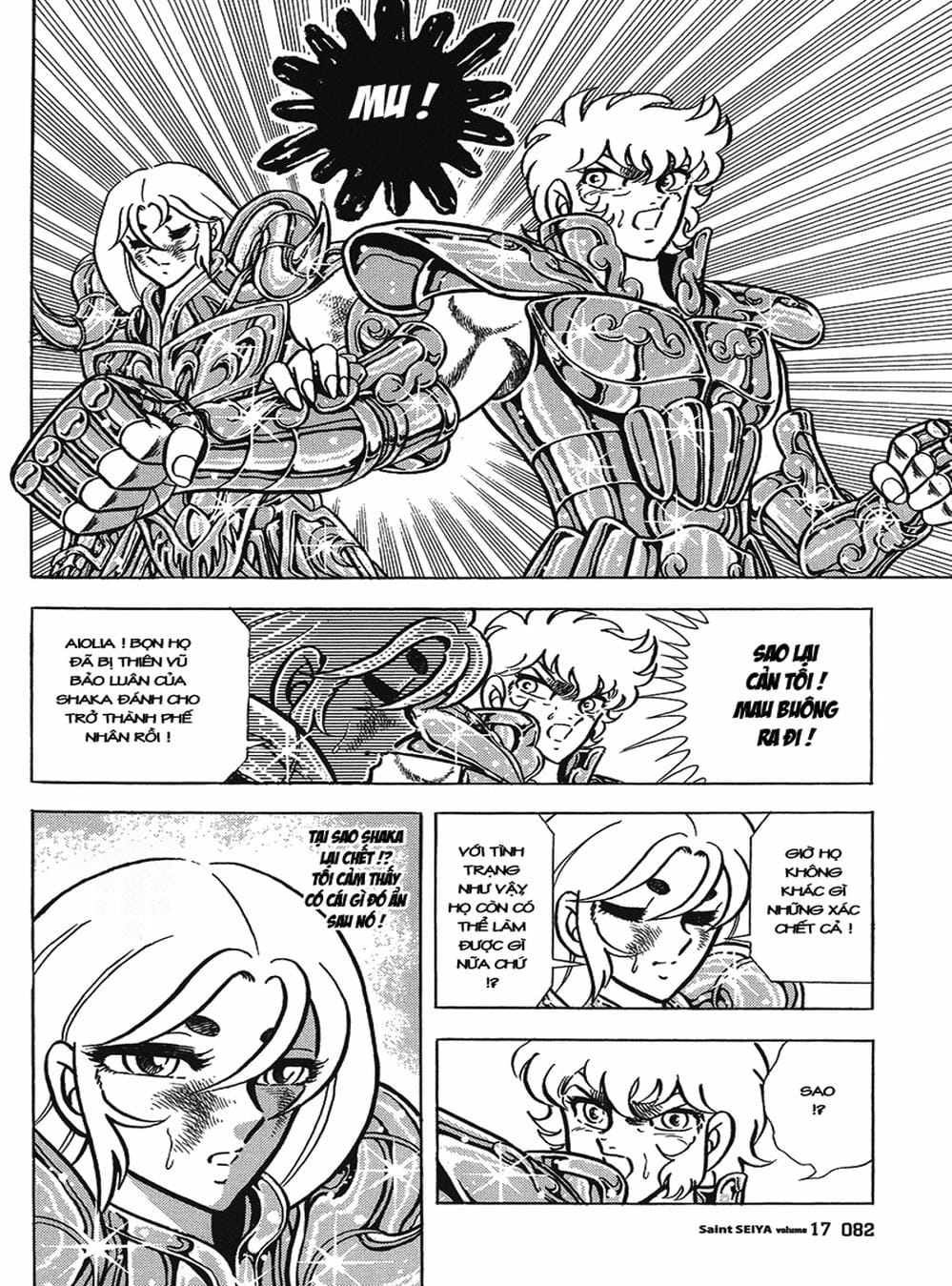 Truyện Tranh Áo Giáp Vàng - Saint Seiya trang 4