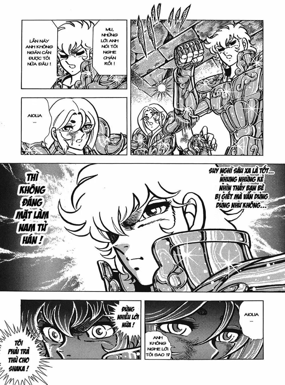 Truyện Tranh Áo Giáp Vàng - Saint Seiya trang 4