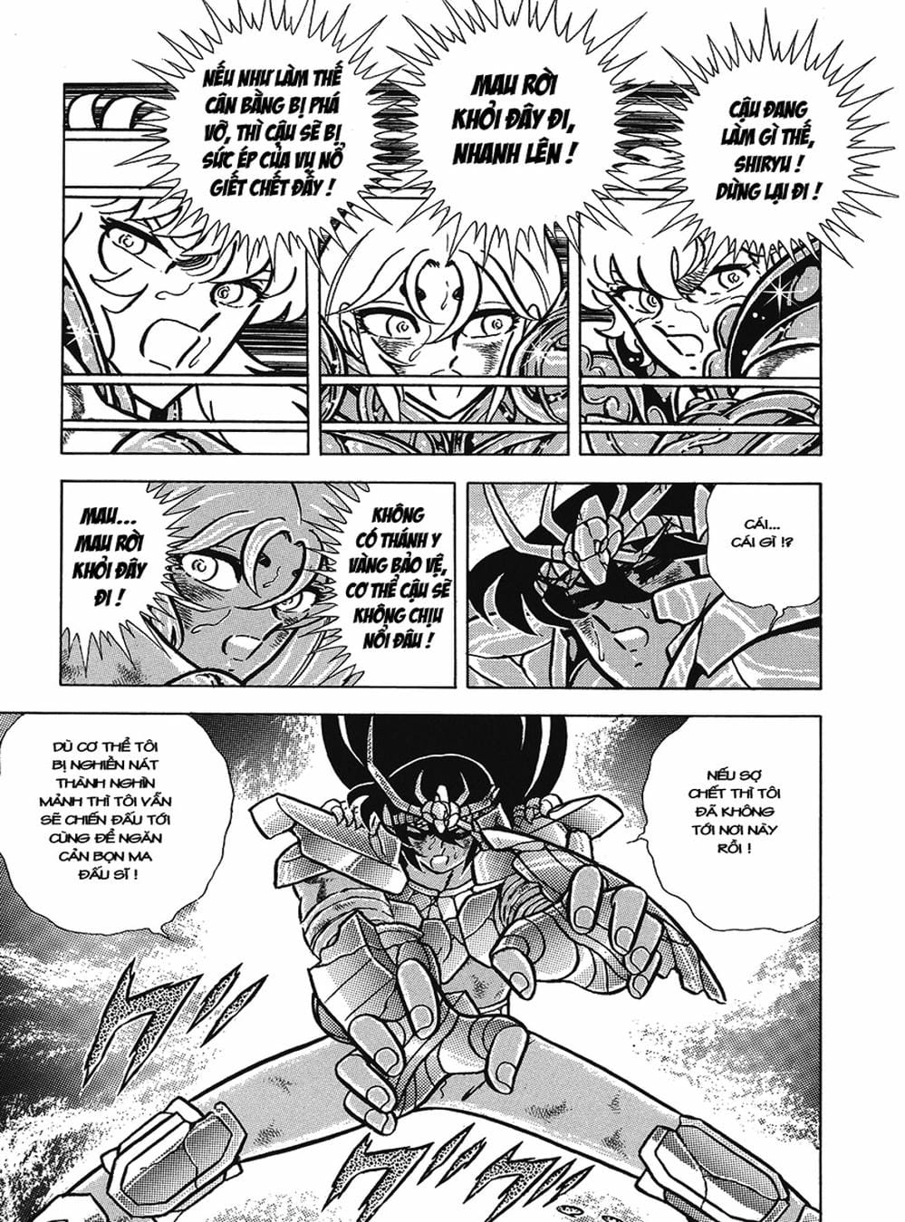 Truyện Tranh Áo Giáp Vàng - Saint Seiya trang 4