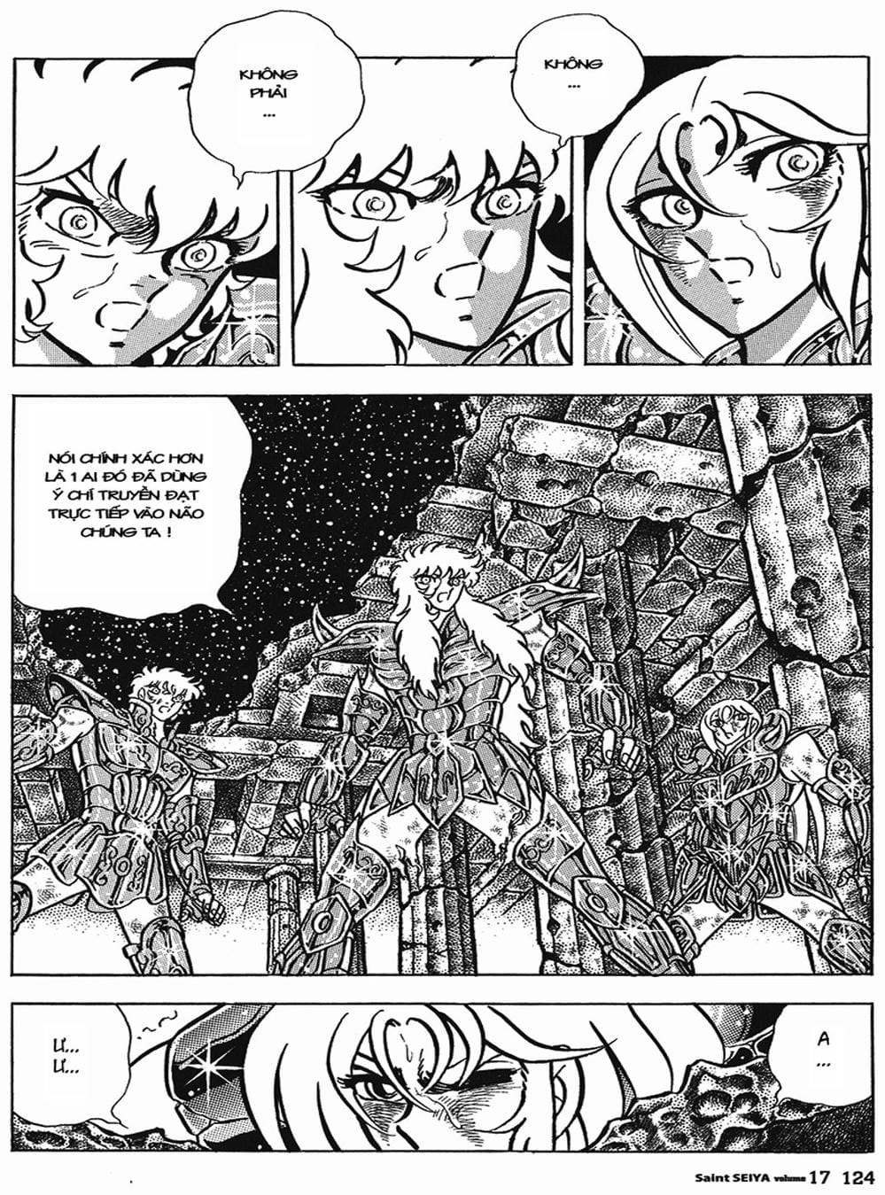 Truyện Tranh Áo Giáp Vàng - Saint Seiya trang 4