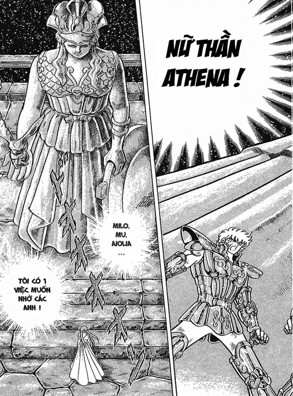 Truyện Tranh Áo Giáp Vàng - Saint Seiya trang 4