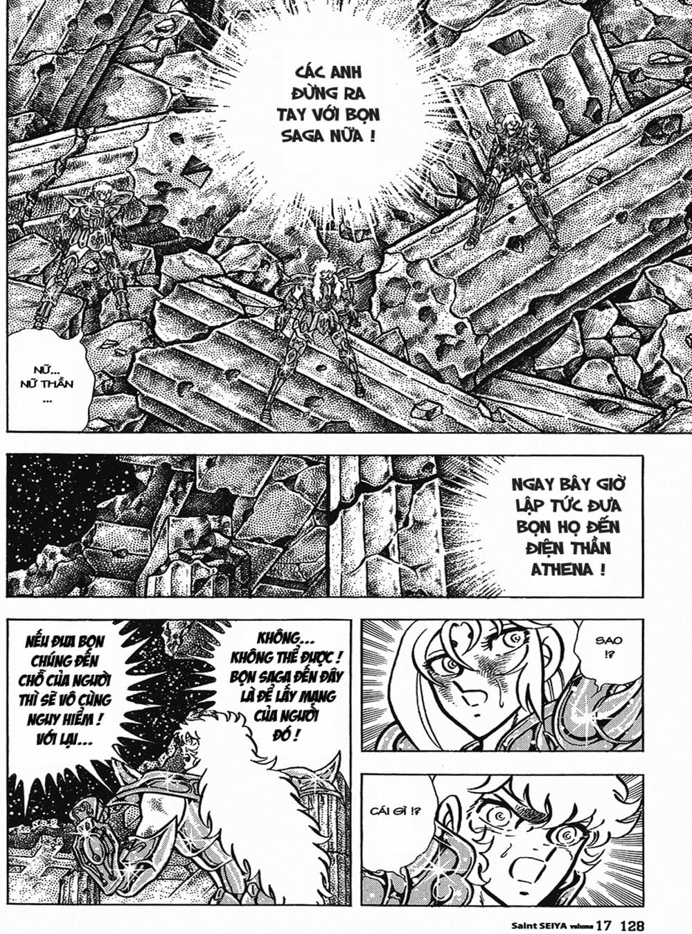 Truyện Tranh Áo Giáp Vàng - Saint Seiya trang 4