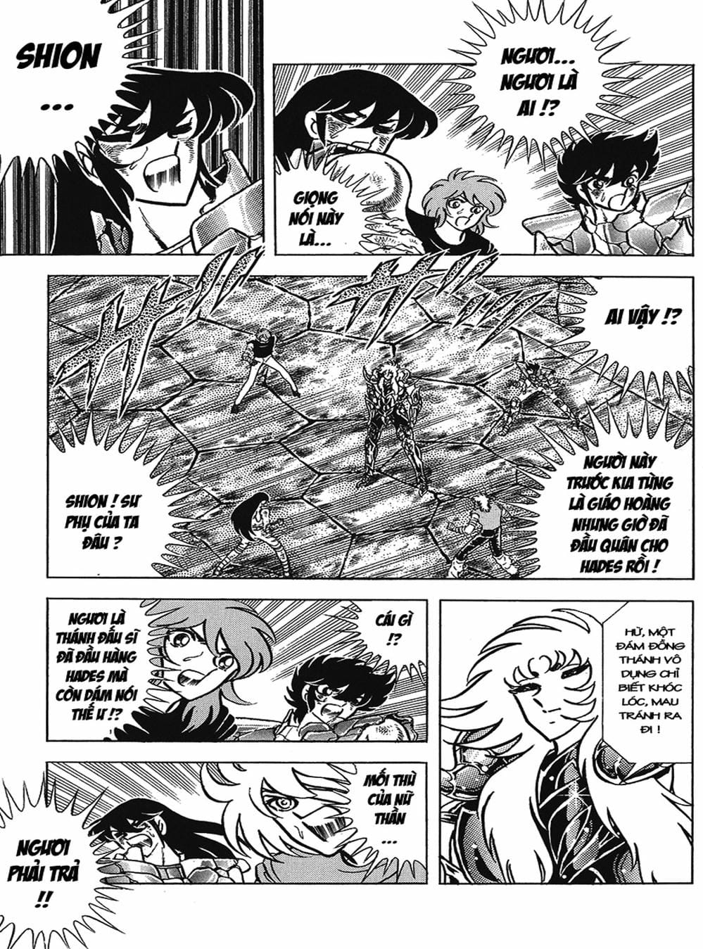 Truyện Tranh Áo Giáp Vàng - Saint Seiya trang 4