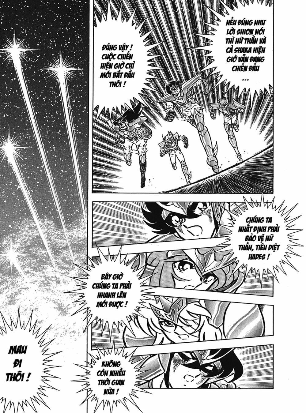 Truyện Tranh Áo Giáp Vàng - Saint Seiya trang 4