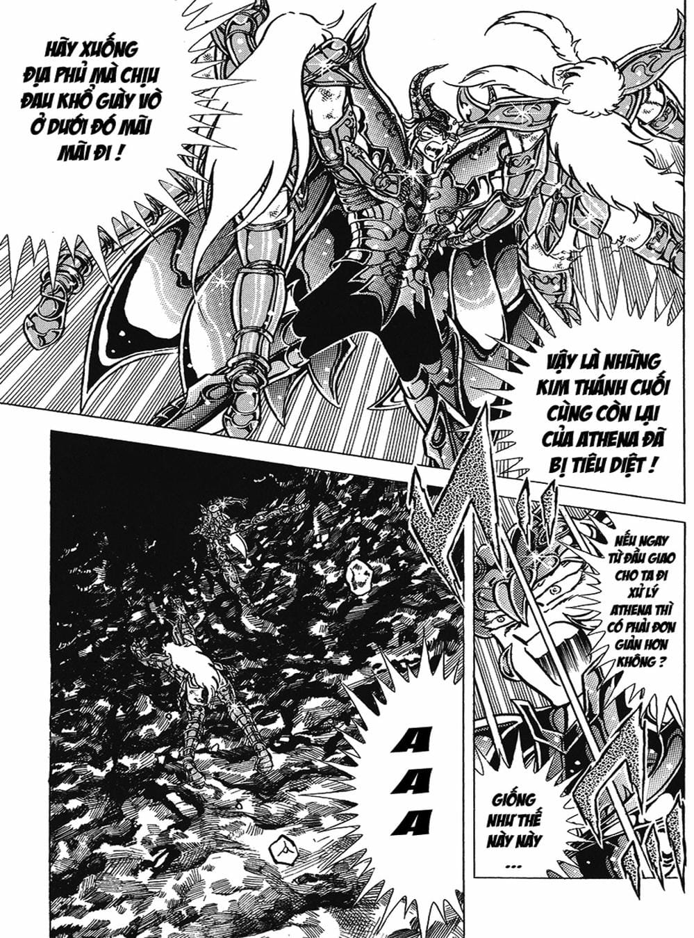 Truyện Tranh Áo Giáp Vàng - Saint Seiya trang 4