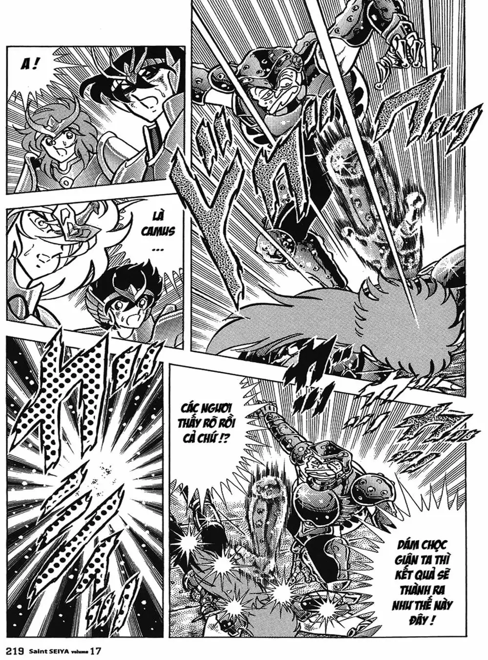 Truyện Tranh Áo Giáp Vàng - Saint Seiya trang 4