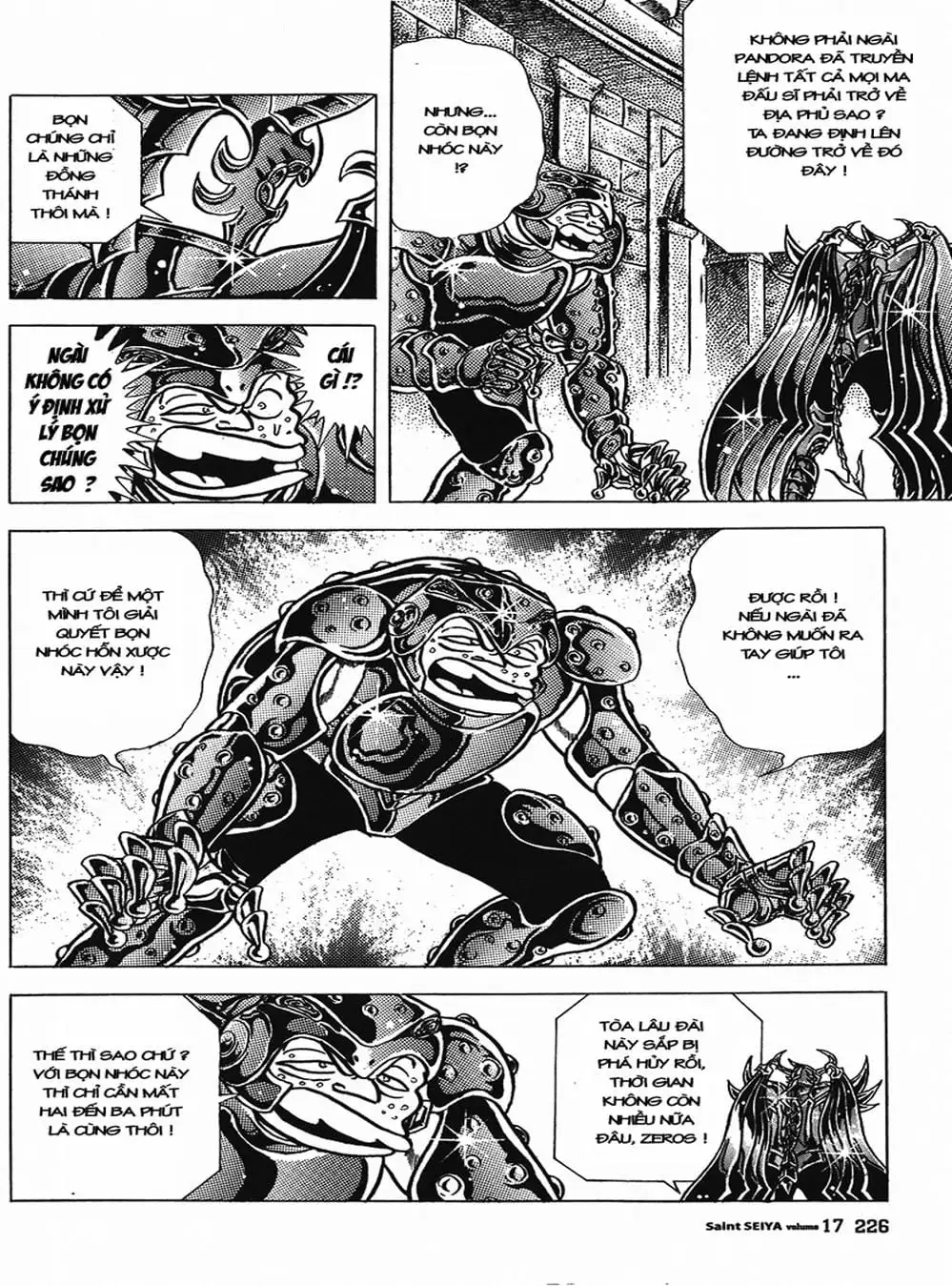 Truyện Tranh Áo Giáp Vàng - Saint Seiya trang 4