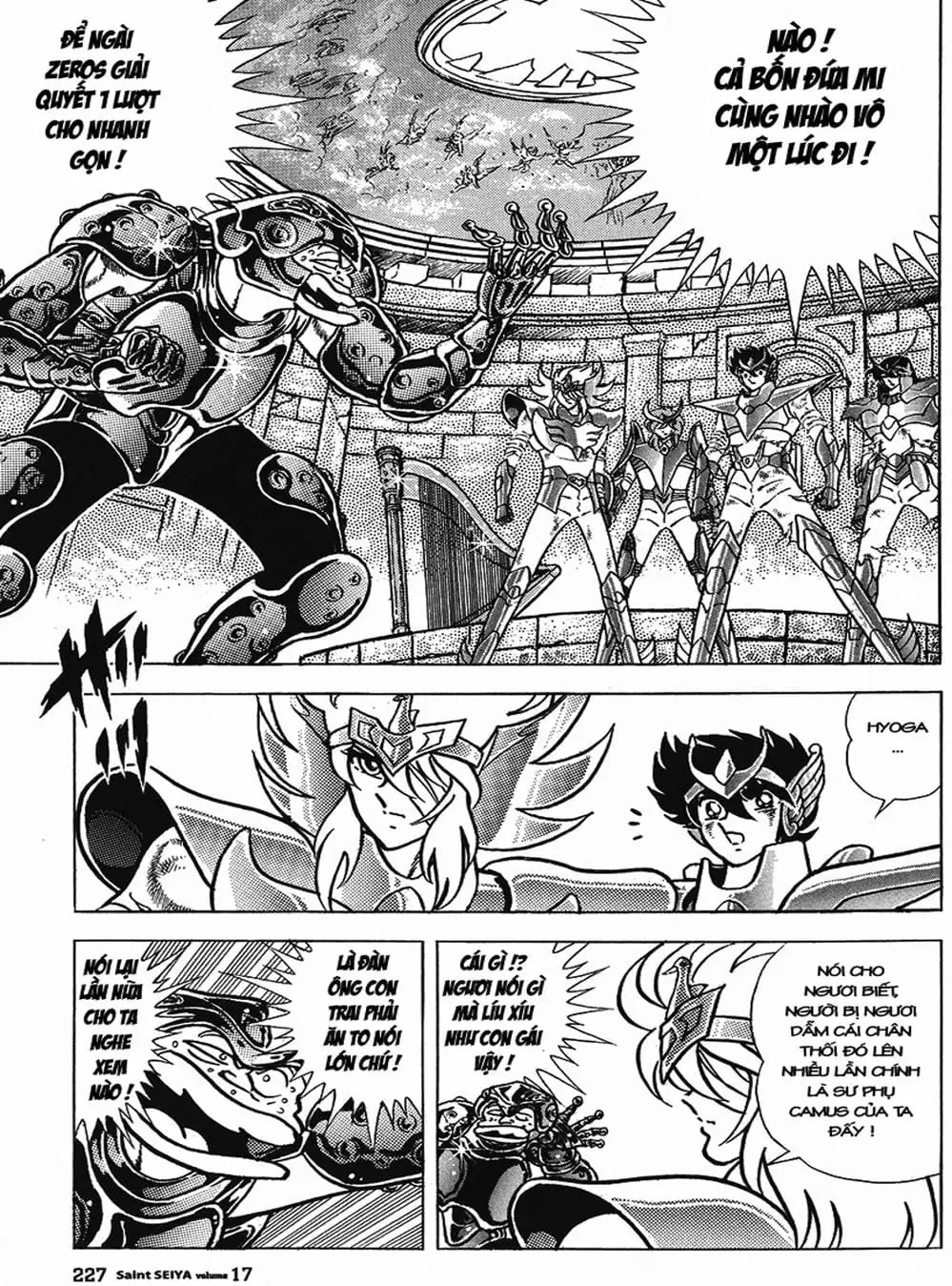 Truyện Tranh Áo Giáp Vàng - Saint Seiya trang 4