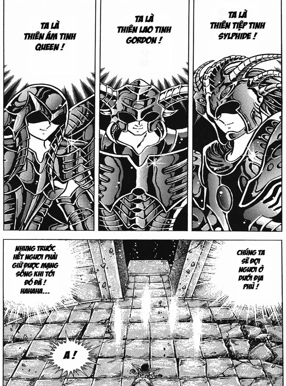 Truyện Tranh Áo Giáp Vàng - Saint Seiya trang 4
