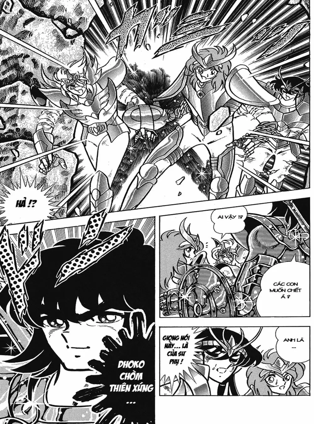 Truyện Tranh Áo Giáp Vàng - Saint Seiya trang 4