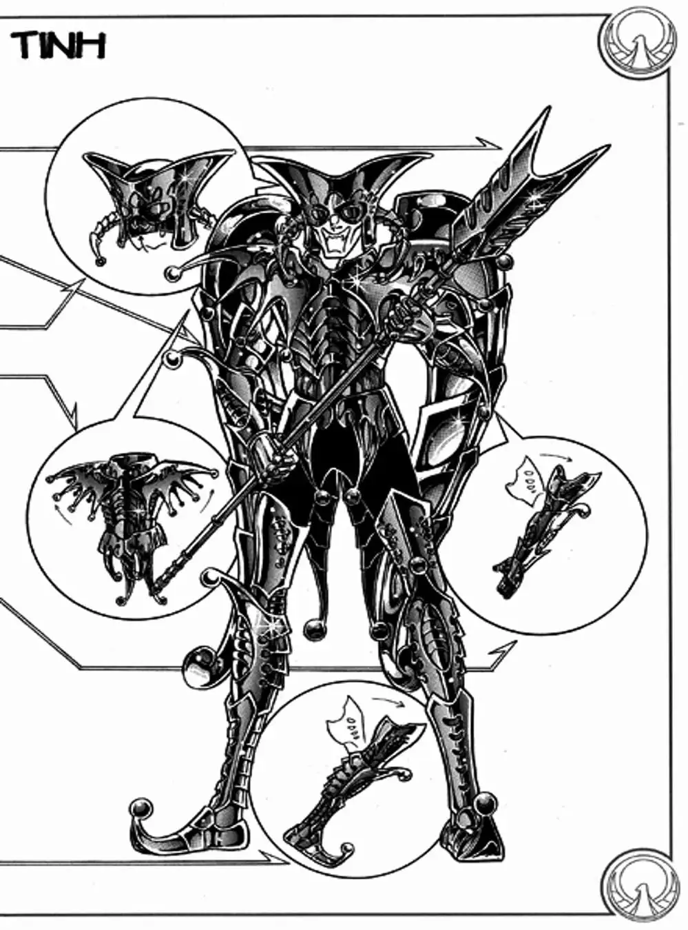 Truyện Tranh Áo Giáp Vàng - Saint Seiya trang 4