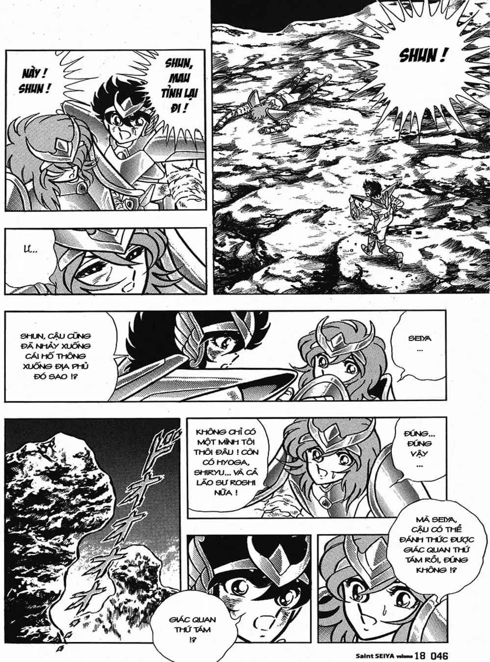 Truyện Tranh Áo Giáp Vàng - Saint Seiya trang 4