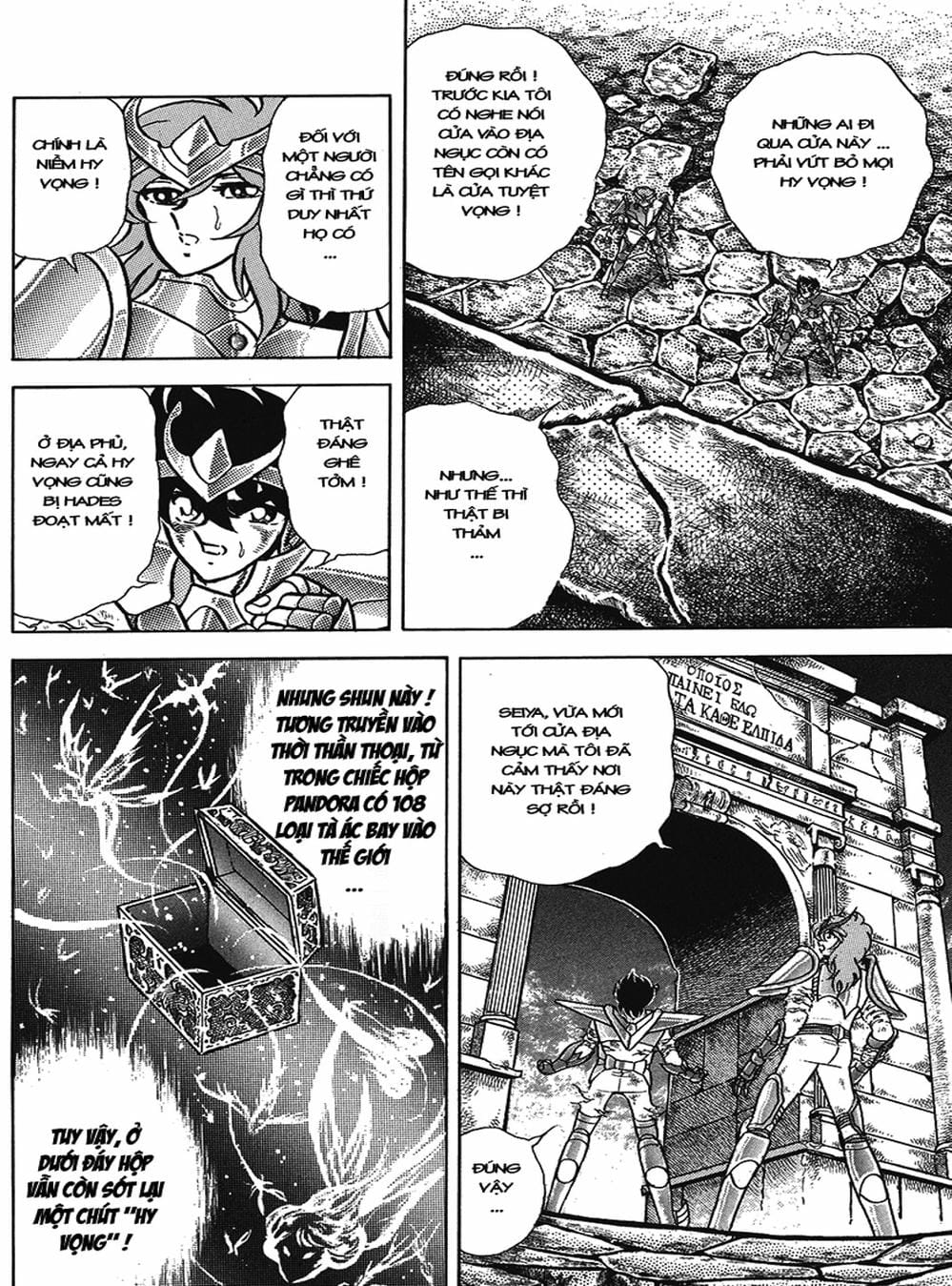 Truyện Tranh Áo Giáp Vàng - Saint Seiya trang 4