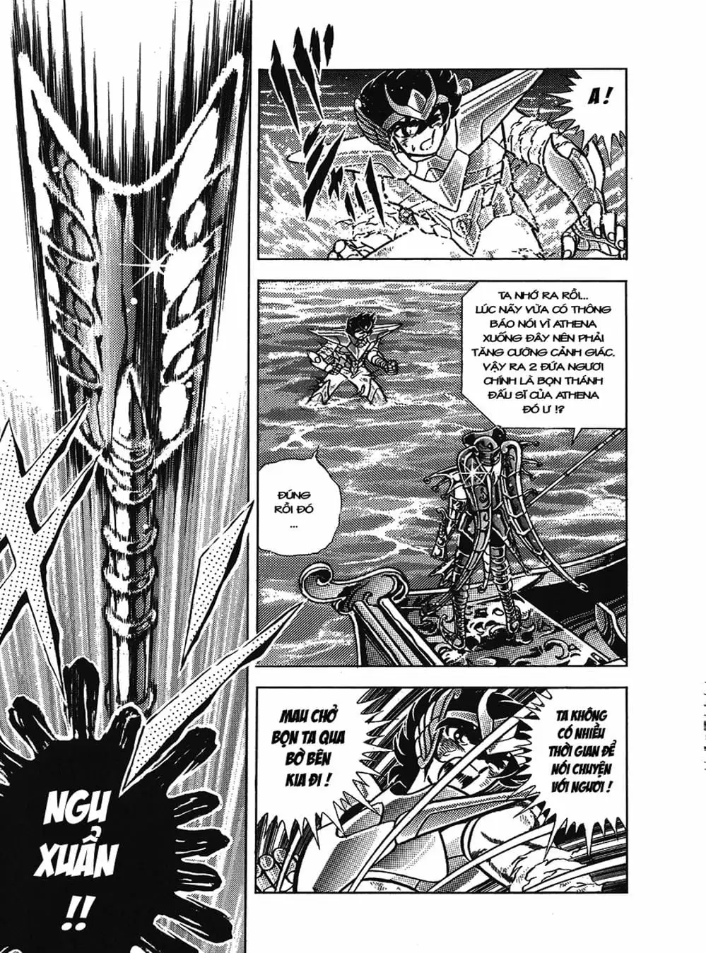 Truyện Tranh Áo Giáp Vàng - Saint Seiya trang 4