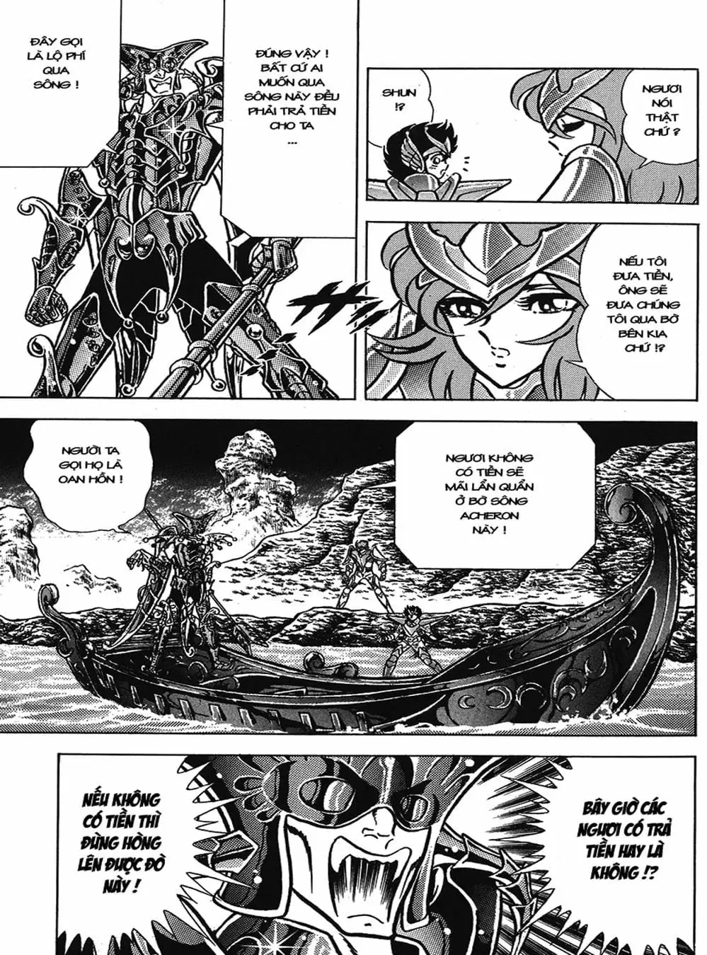 Truyện Tranh Áo Giáp Vàng - Saint Seiya trang 4