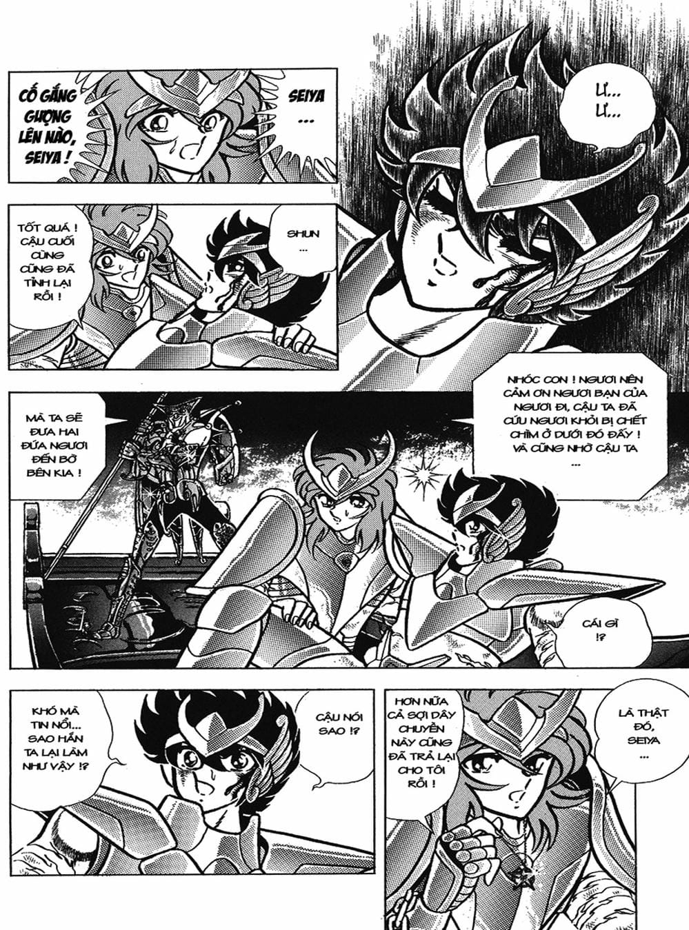 Truyện Tranh Áo Giáp Vàng - Saint Seiya trang 4