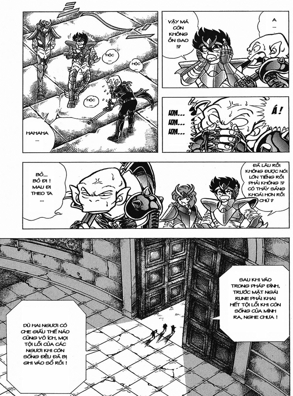 Truyện Tranh Áo Giáp Vàng - Saint Seiya trang 4
