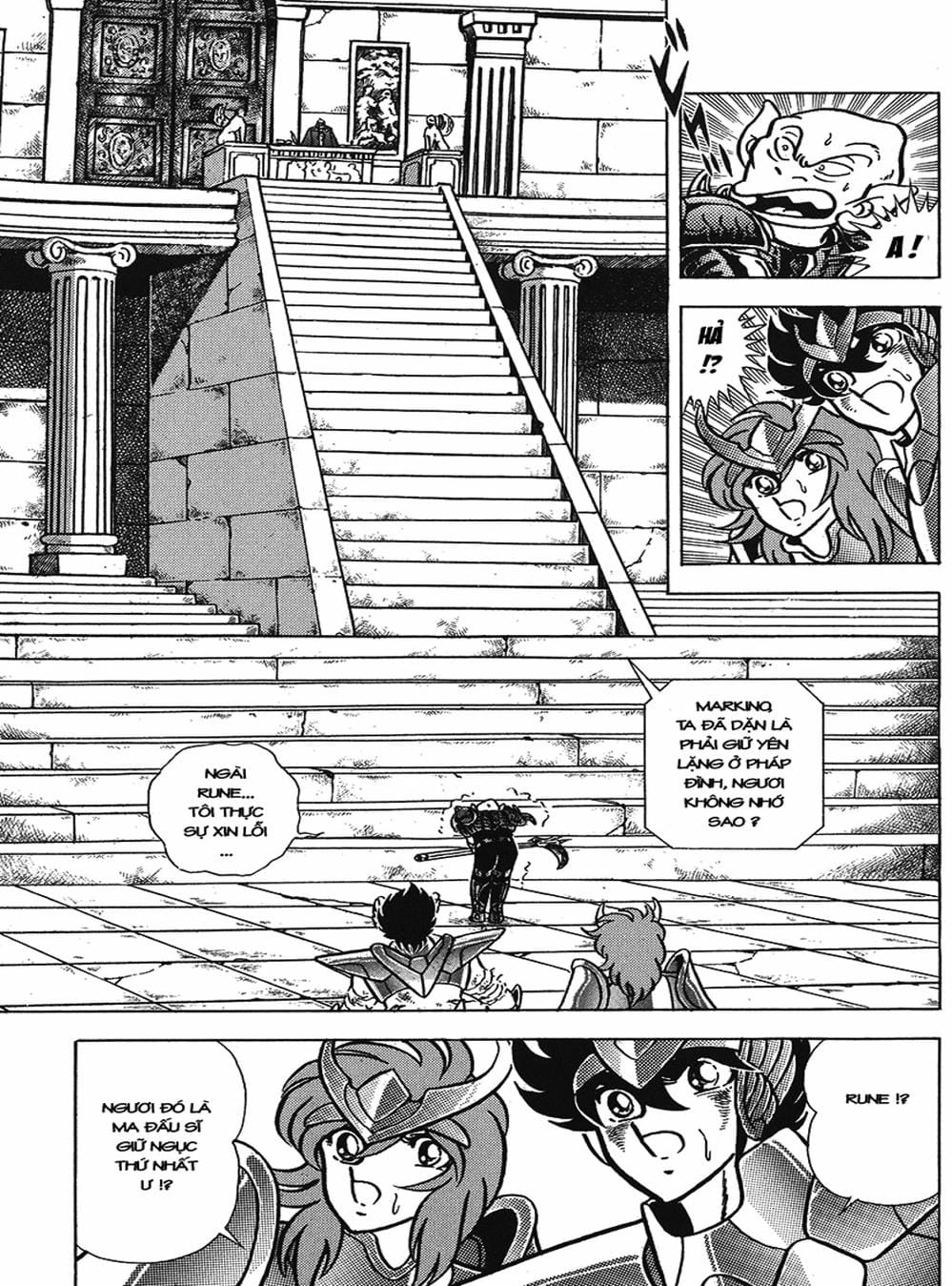 Truyện Tranh Áo Giáp Vàng - Saint Seiya trang 4