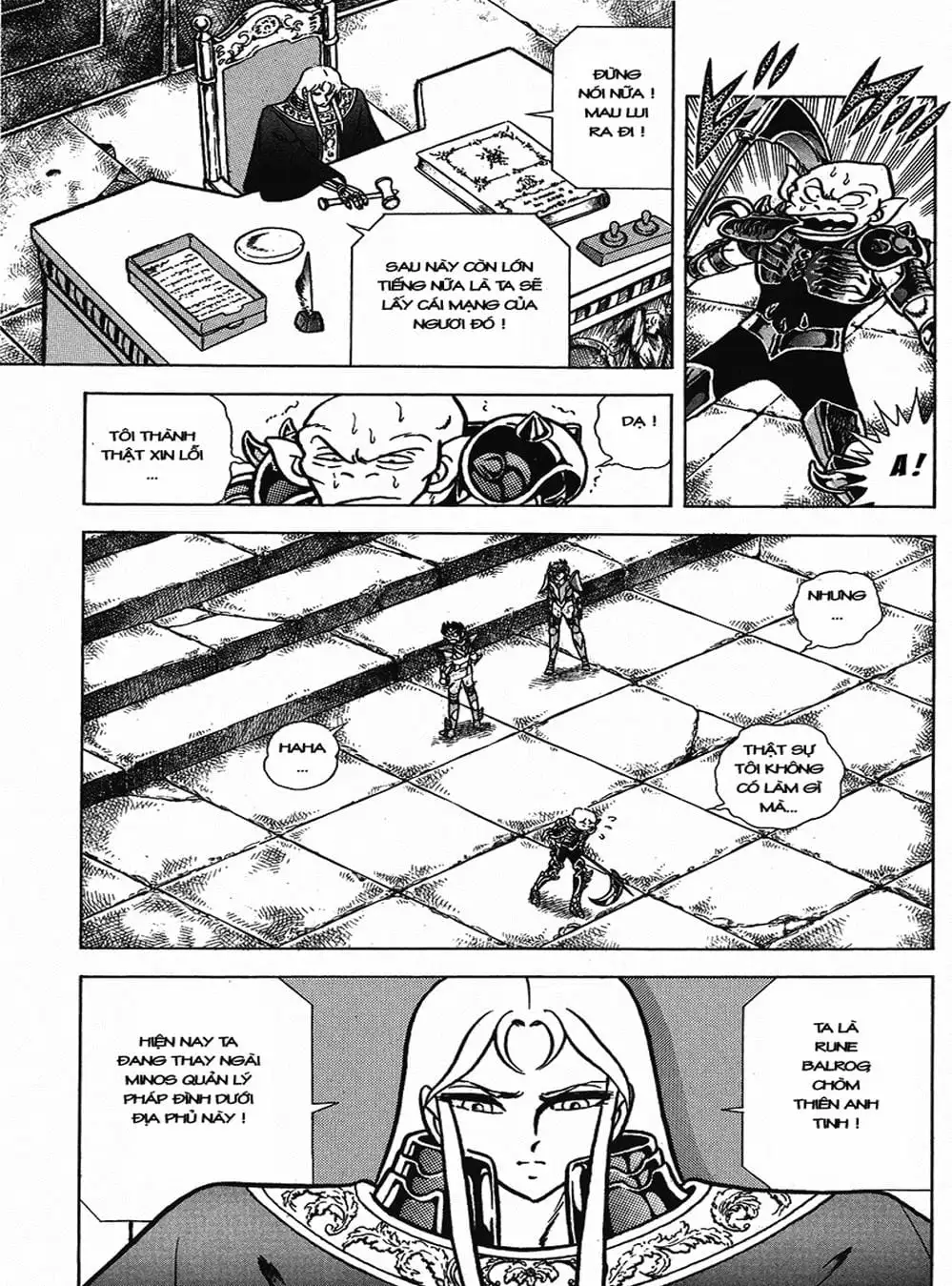 Truyện Tranh Áo Giáp Vàng - Saint Seiya trang 4