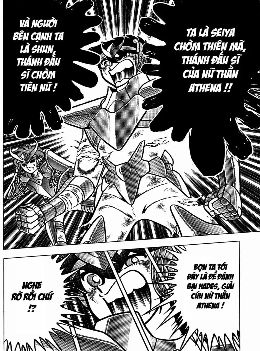 Truyện Tranh Áo Giáp Vàng - Saint Seiya trang 4