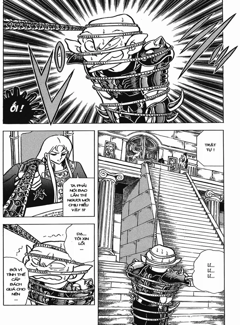 Truyện Tranh Áo Giáp Vàng - Saint Seiya trang 4