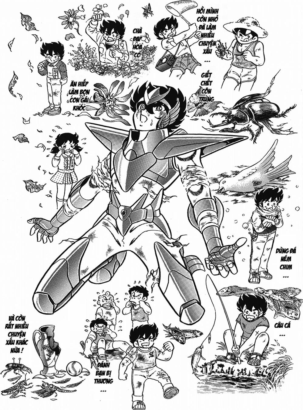 Truyện Tranh Áo Giáp Vàng - Saint Seiya trang 4