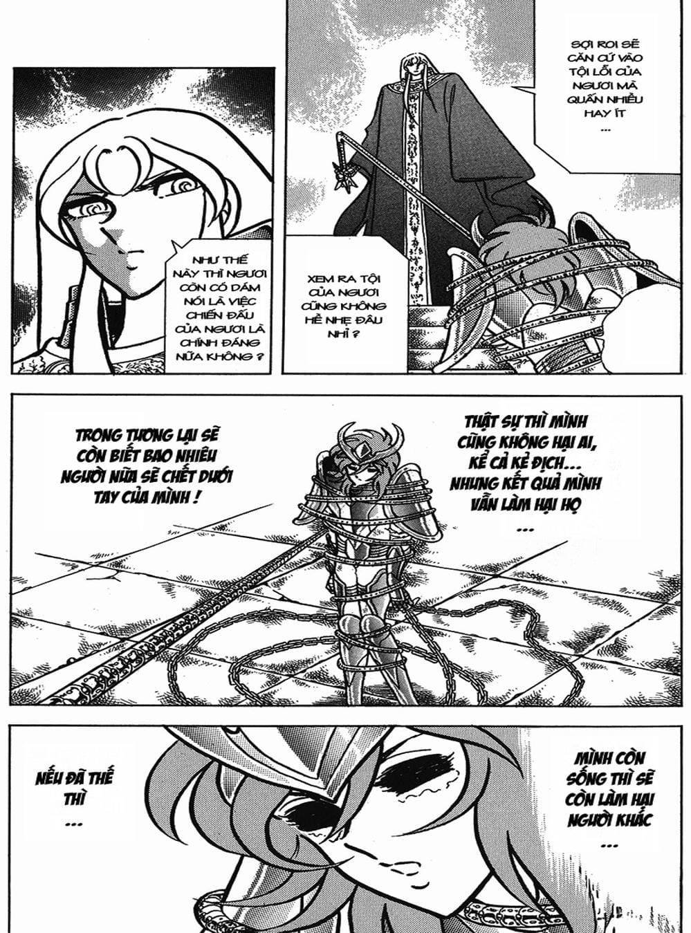 Truyện Tranh Áo Giáp Vàng - Saint Seiya trang 4
