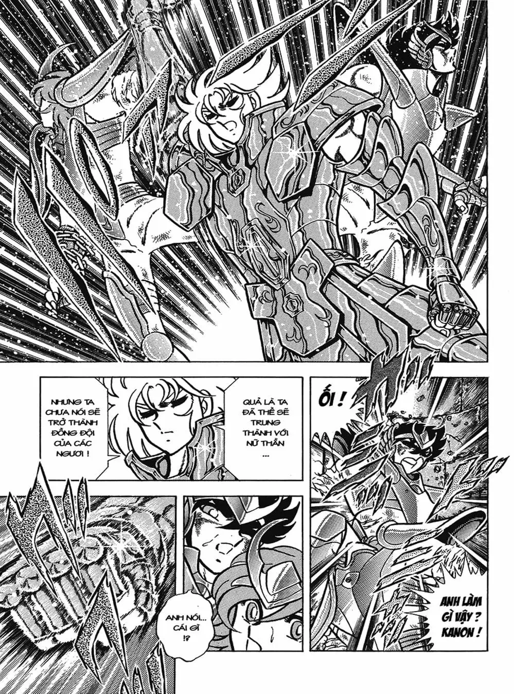 Truyện Tranh Áo Giáp Vàng - Saint Seiya trang 4