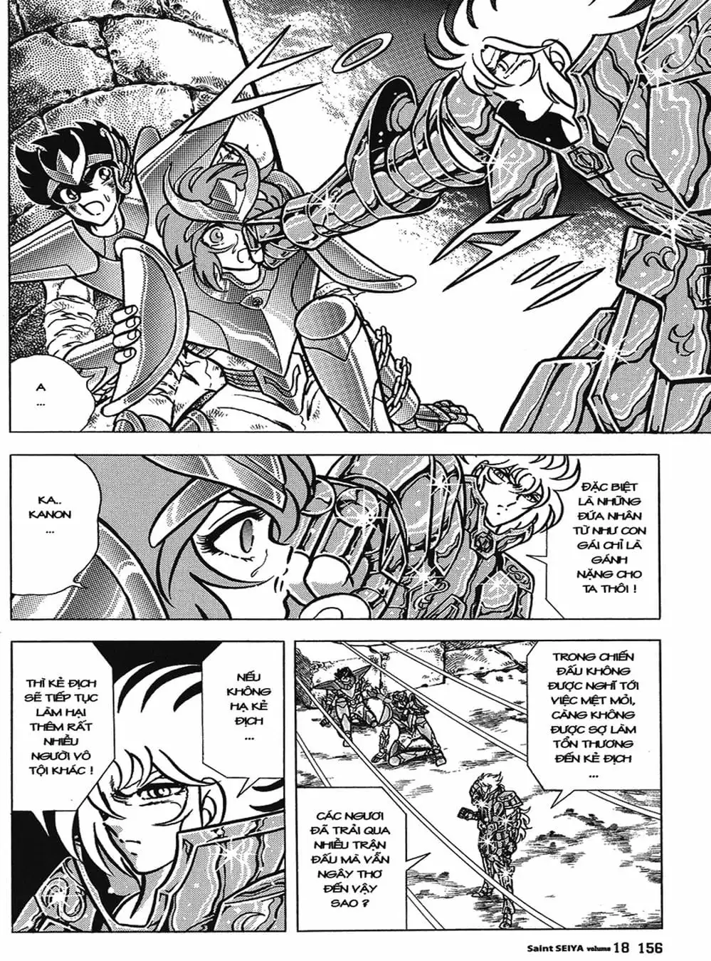Truyện Tranh Áo Giáp Vàng - Saint Seiya trang 4