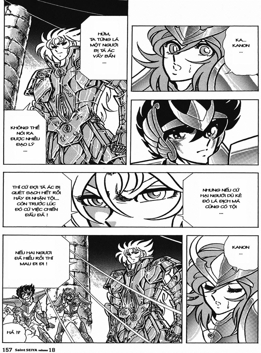 Truyện Tranh Áo Giáp Vàng - Saint Seiya trang 4
