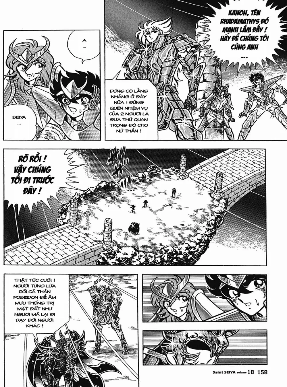 Truyện Tranh Áo Giáp Vàng - Saint Seiya trang 4
