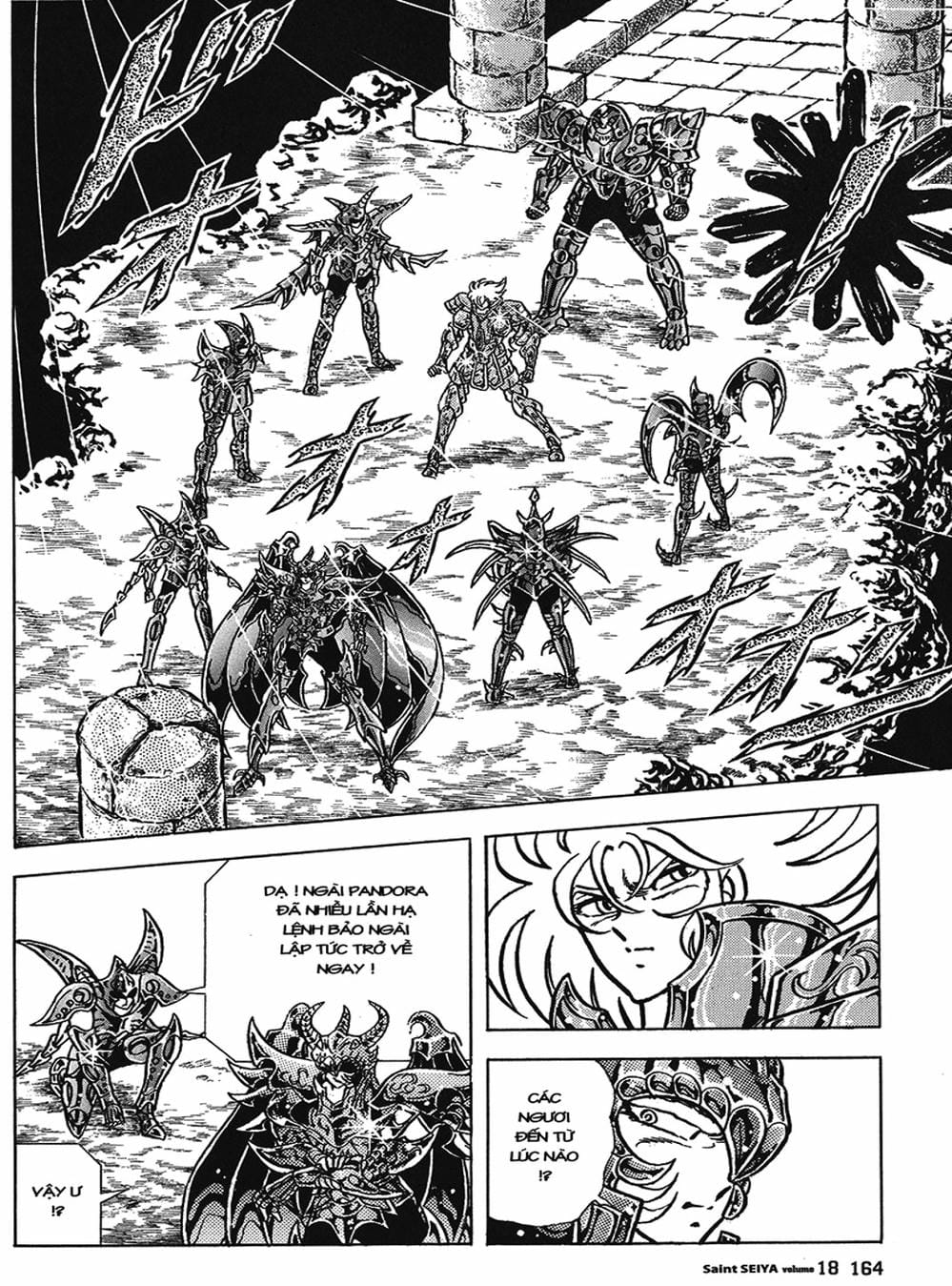 Truyện Tranh Áo Giáp Vàng - Saint Seiya trang 4