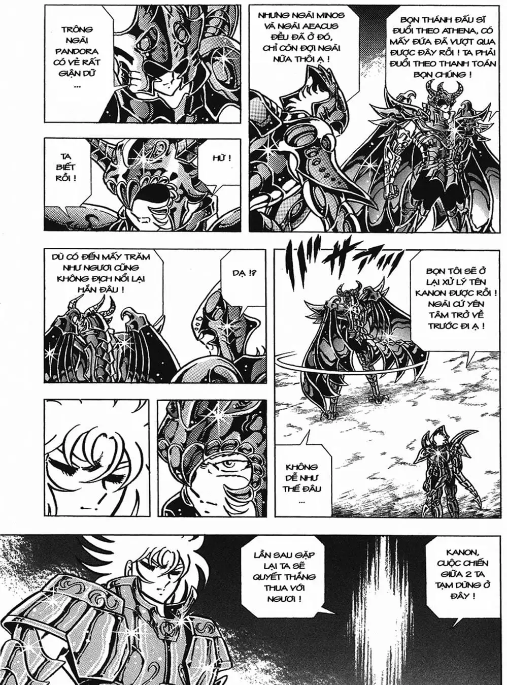 Truyện Tranh Áo Giáp Vàng - Saint Seiya trang 4