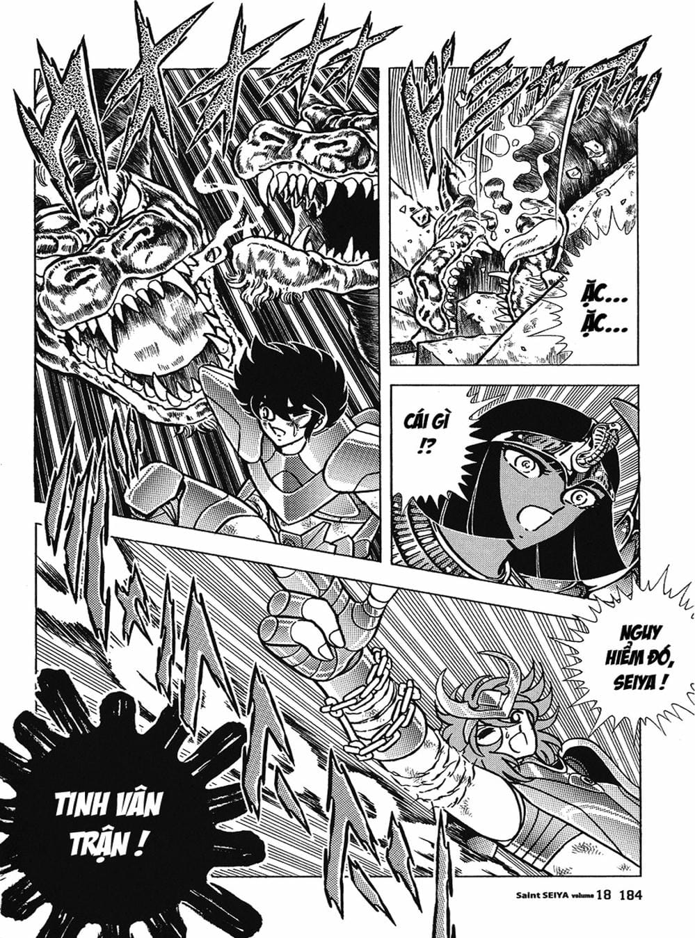 Truyện Tranh Áo Giáp Vàng - Saint Seiya trang 4