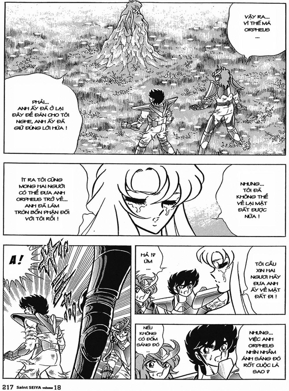 Truyện Tranh Áo Giáp Vàng - Saint Seiya trang 4