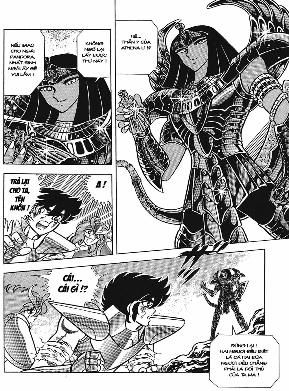 Truyện Tranh Áo Giáp Vàng - Saint Seiya trang 4