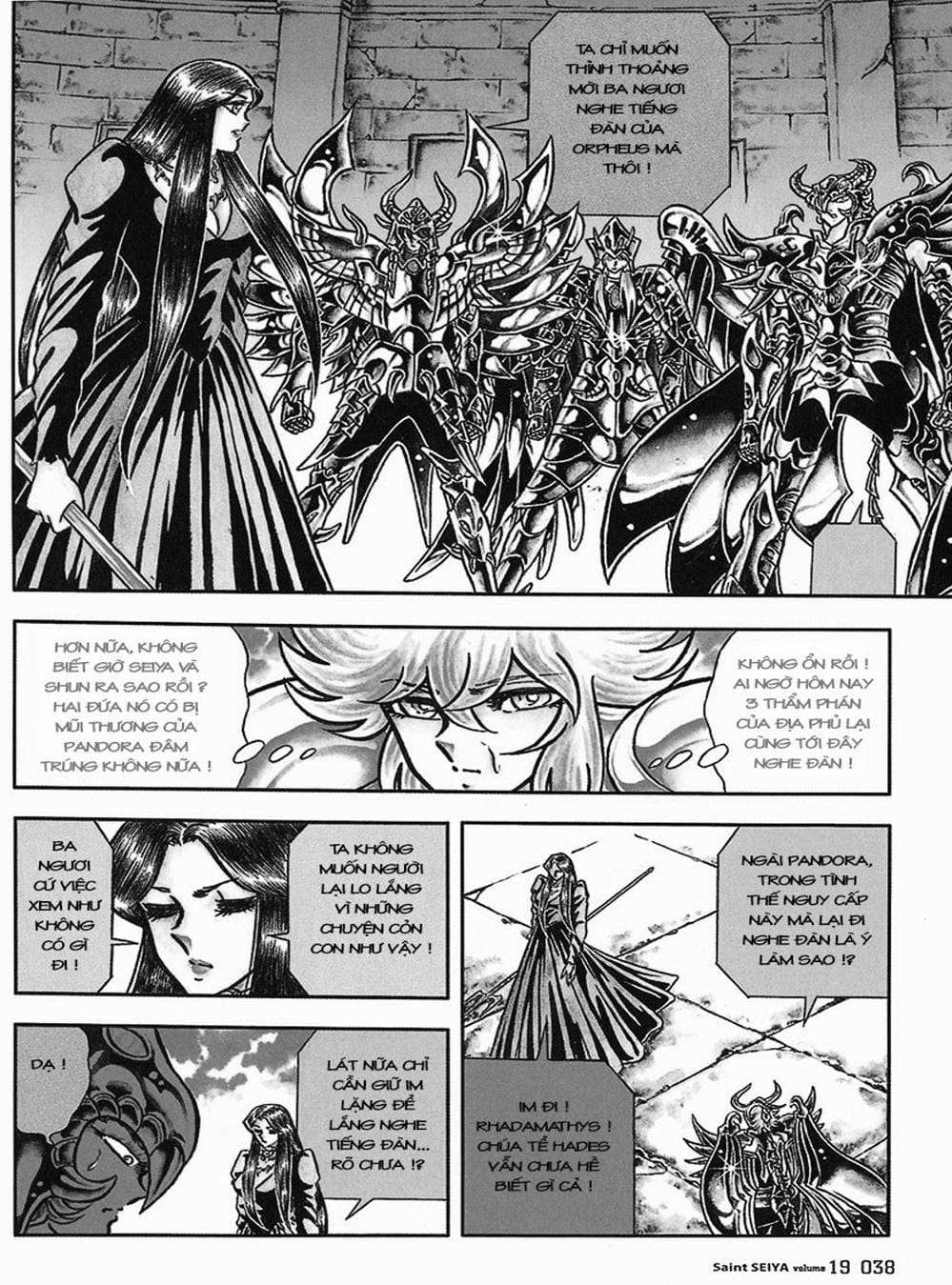 Truyện Tranh Áo Giáp Vàng - Saint Seiya trang 4