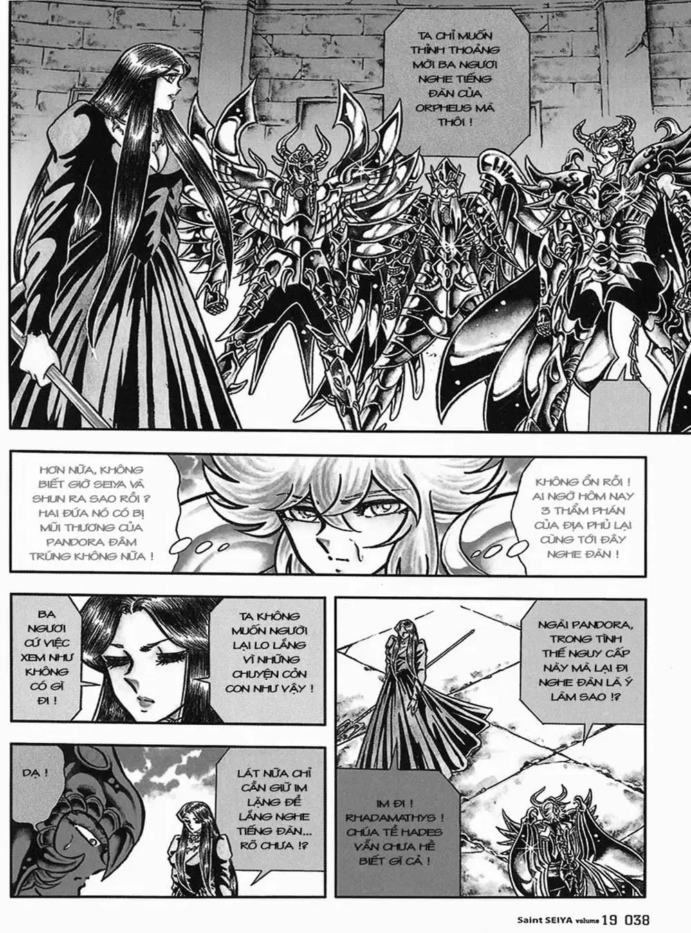 Truyện Tranh Áo Giáp Vàng - Saint Seiya trang 4