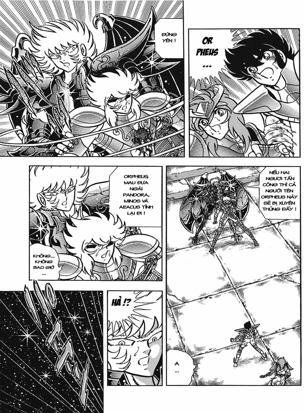 Truyện Tranh Áo Giáp Vàng - Saint Seiya trang 4