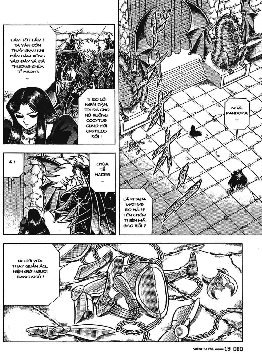 Truyện Tranh Áo Giáp Vàng - Saint Seiya trang 4