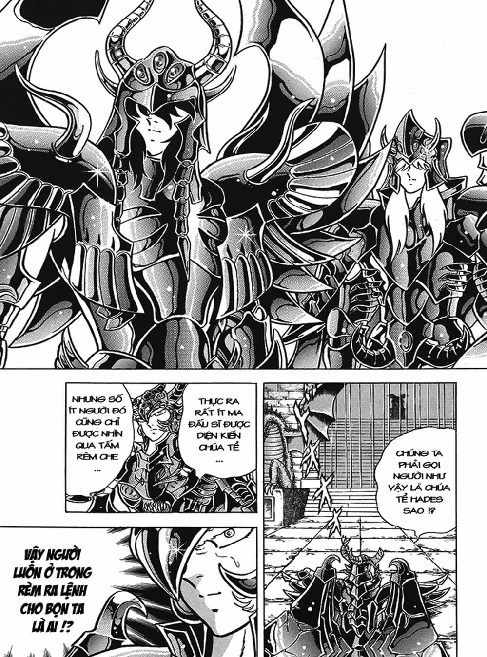 Truyện Tranh Áo Giáp Vàng - Saint Seiya trang 4
