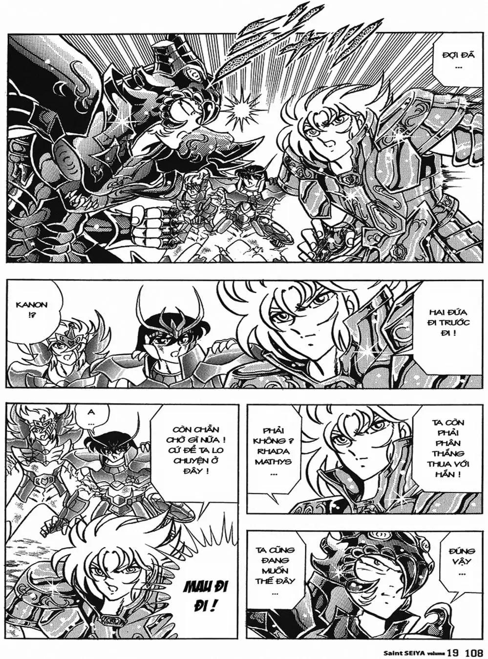 Truyện Tranh Áo Giáp Vàng - Saint Seiya trang 4