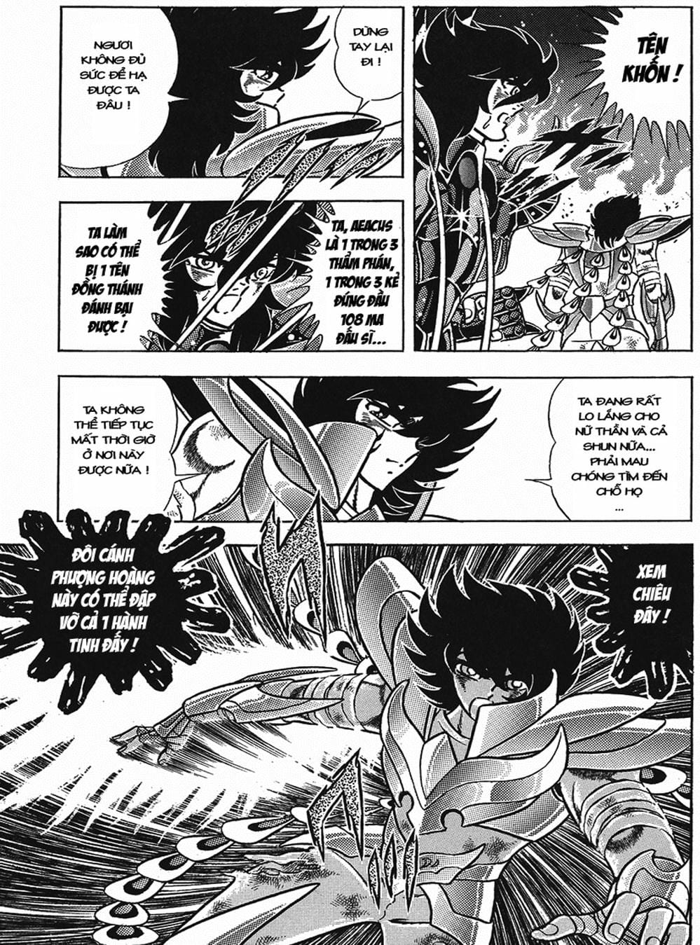 Truyện Tranh Áo Giáp Vàng - Saint Seiya trang 4
