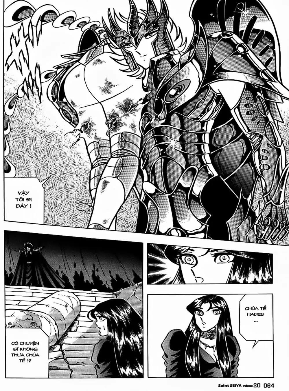 Truyện Tranh Áo Giáp Vàng - Saint Seiya trang 4