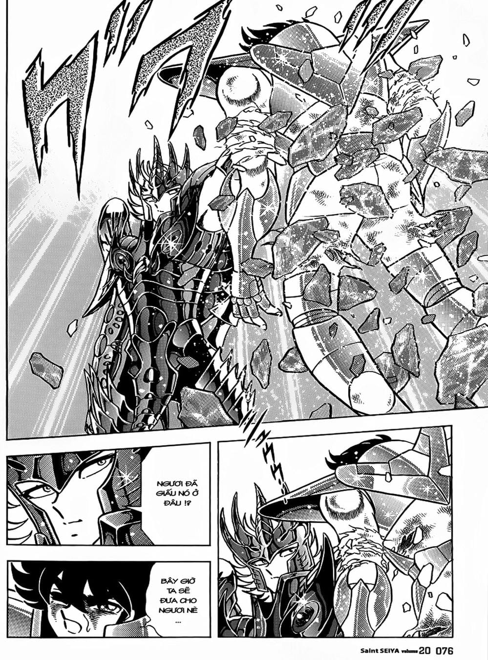 Truyện Tranh Áo Giáp Vàng - Saint Seiya trang 4