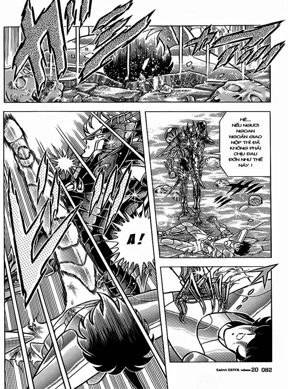 Truyện Tranh Áo Giáp Vàng - Saint Seiya trang 4