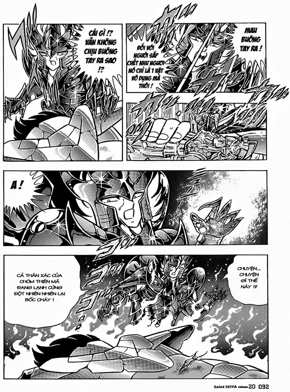 Truyện Tranh Áo Giáp Vàng - Saint Seiya trang 4